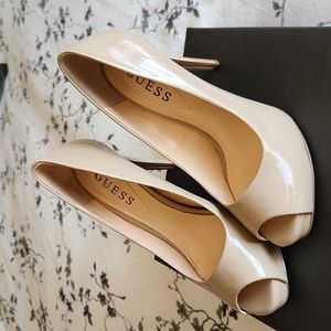 GUESS platform 4-inch heels